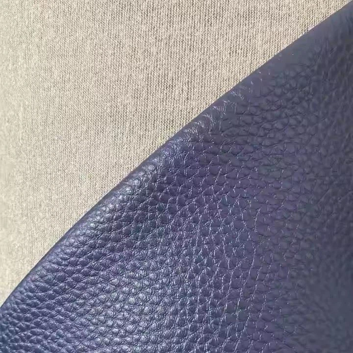 Scratch Resistant Faux Leather Eco-Friendly Abrasion-resistant Litchi Grain Imitation Leather For Car Seats Fabric